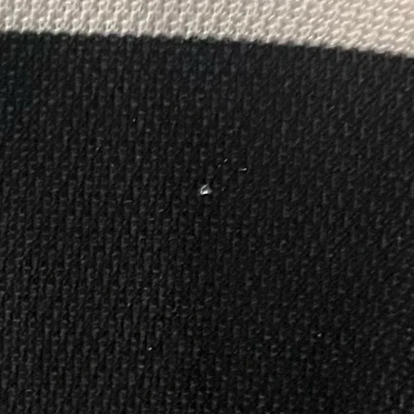 Polo Style Checkered Black and White Long Sleeve Shirt. - Picture 8 of 9